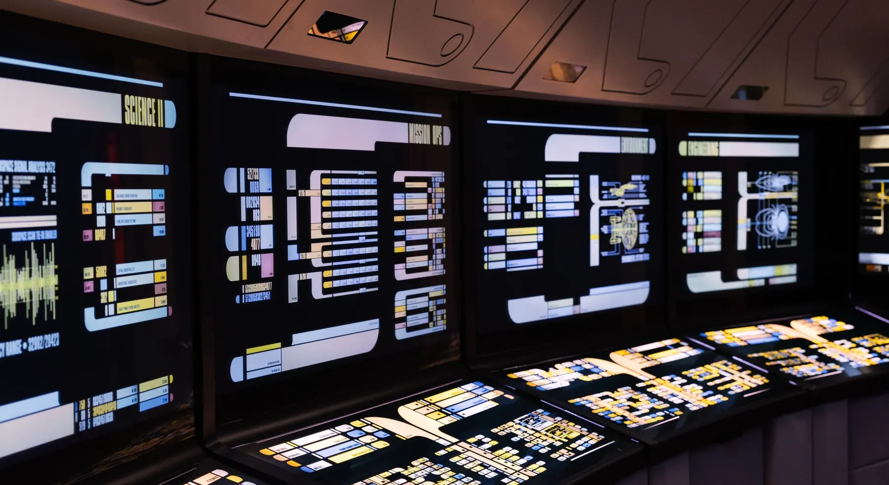 Command and control display wall for government operations