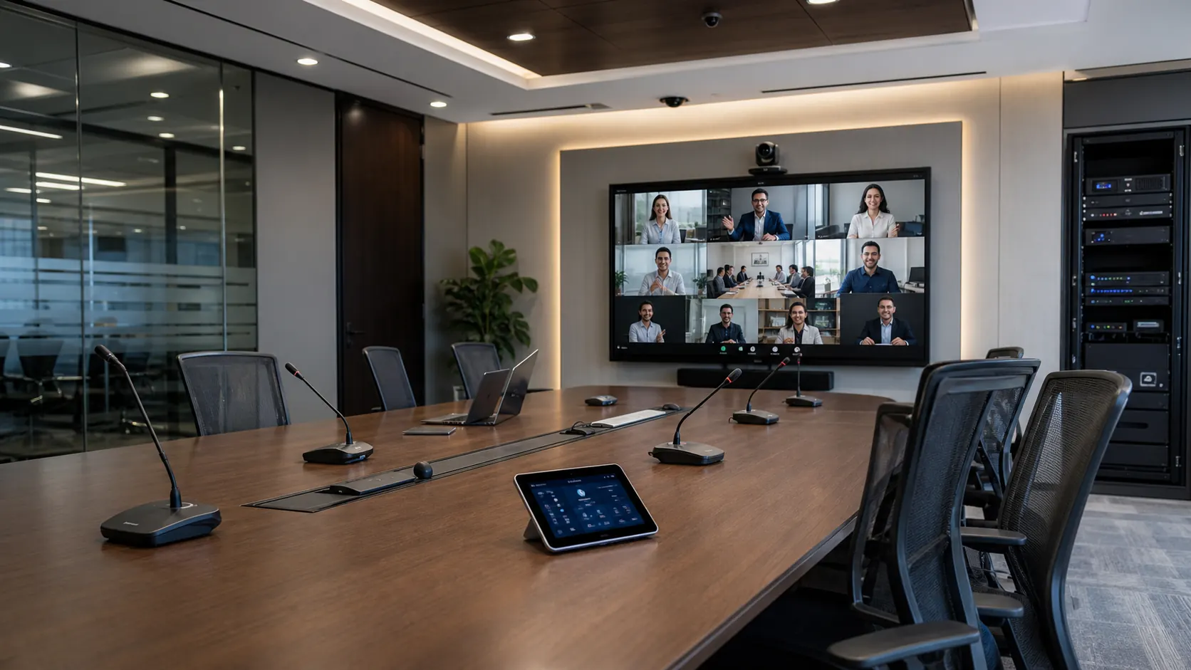 Secure meeting room for GPSPL bfsi solutions