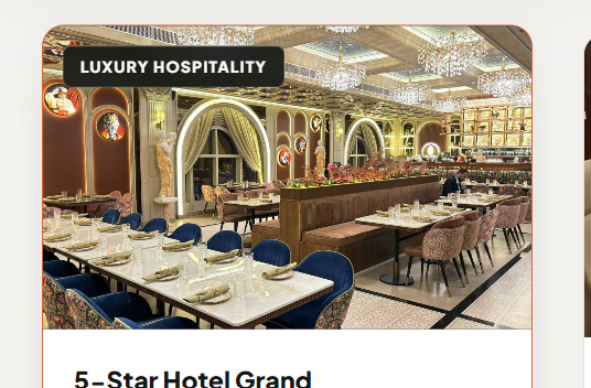 5-Star Hotel Grand Ballroom with Architectural Chandeliers and High-SPL Sound System by GPSPL